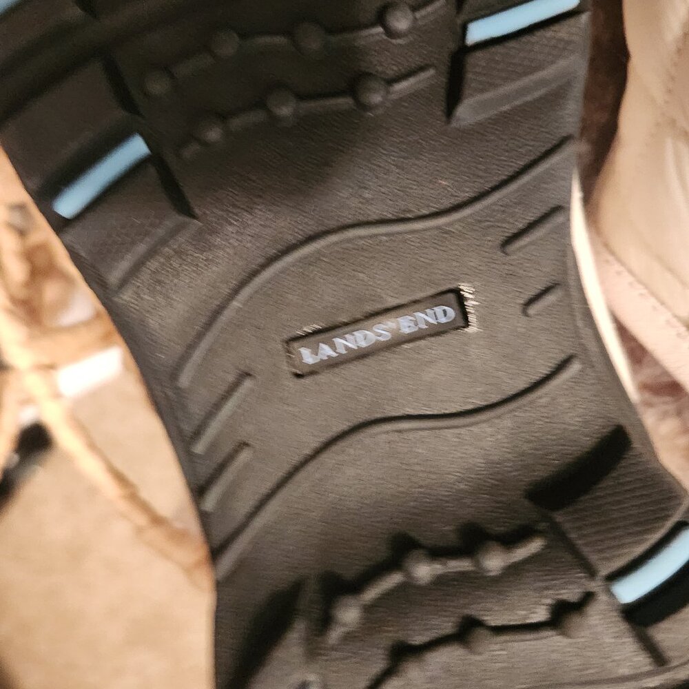 Womens Land's End NWOT Quilted Slipon Zipper Top Shoes/Sneakers/Hiking Shoes - Picture 5 of 10